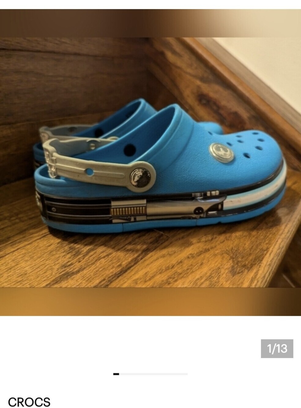 Crocs Star Wars jedi Crocs, Walt Disney world series Youth size 3